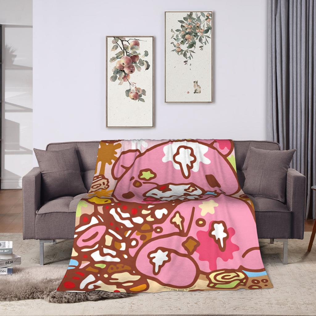 Gloomy Bear Blanket Quality Super Warm Kawaii Bedding Throws Winter Picnic Outdoor Novelty Bedspread