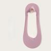 Women's Summer Thin Cotton Bottom Invisible Silicone Non Slip Heel Shallow Mouth Boat Socks
