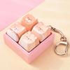 Kawaii Fidget Toy Keychain Relax Button Mechanical Keyboard Keying  Puppy Fans