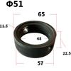 Vastagabb 25 32 38 51 63 76mm EPDM VMQ Tömítés Tömítőgyűrű Csík 1,5"-3" Tri Clamp Pillangószelephez Házi Sörfőzés