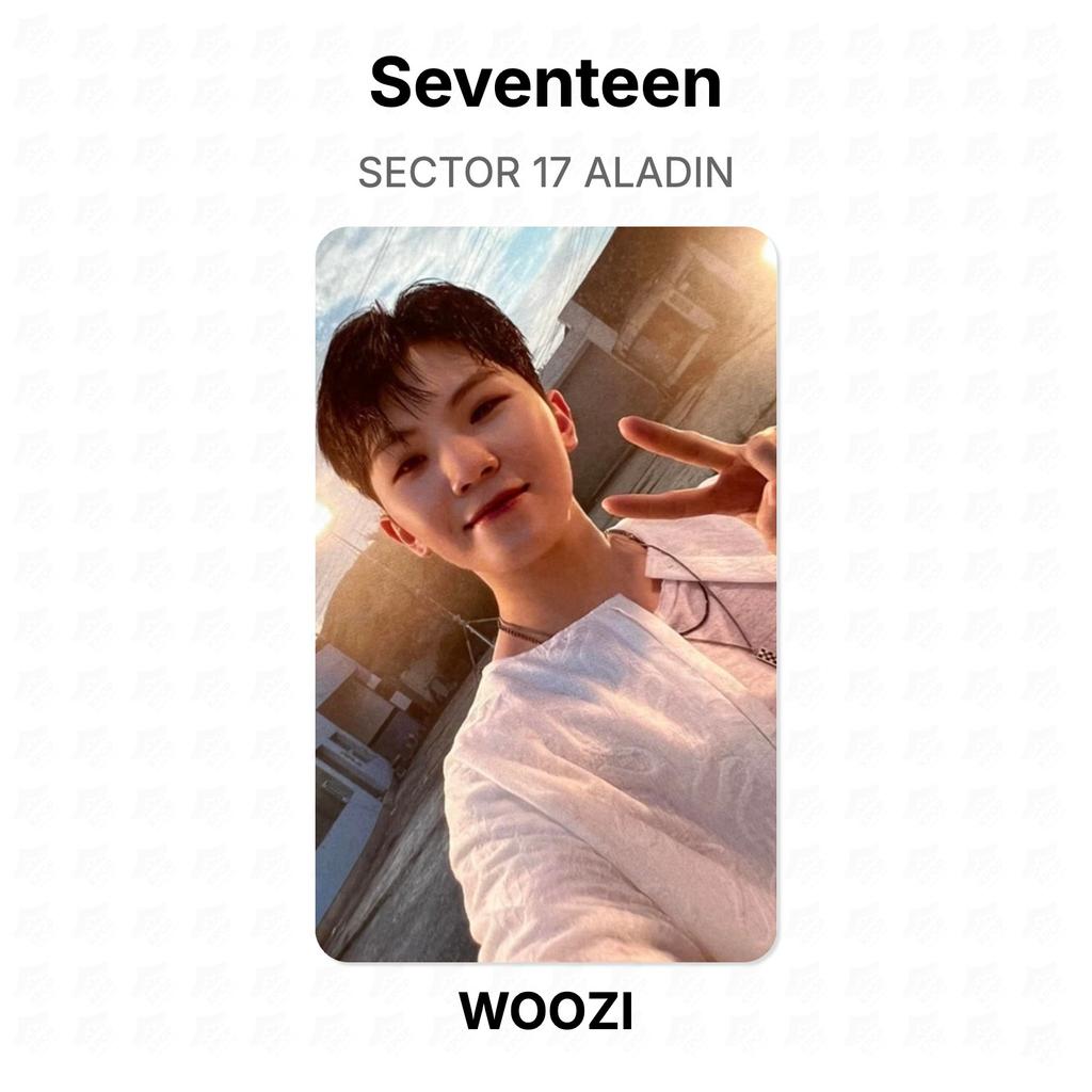 Seventeen SECTOR 17 ALADIN Official Photocard