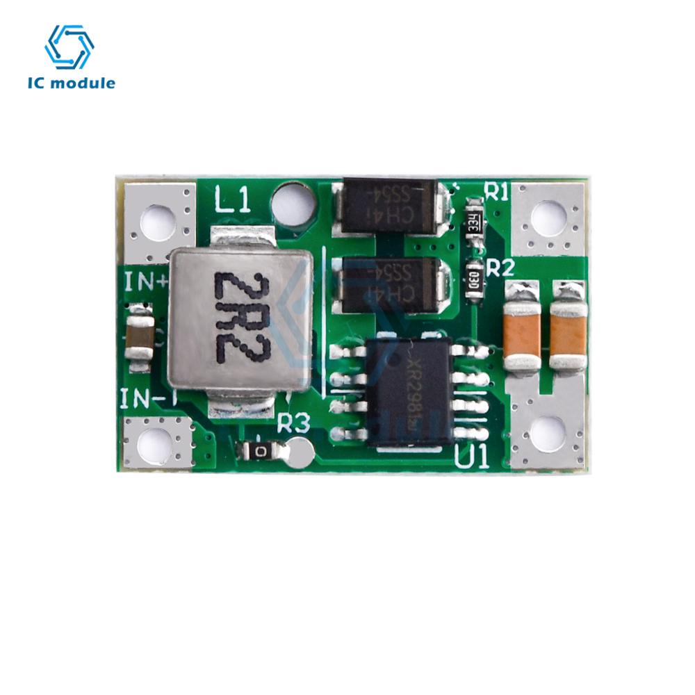 1-20PCS 5V3A DC Boost Step Up Module Mini High-efficiency 3.7V Lithium Battery Booster Charger Circuit Board Mobile Power Supply