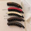 2025 Retro Acetate Banana Hair Clip - High Ponytail Claw Accessory