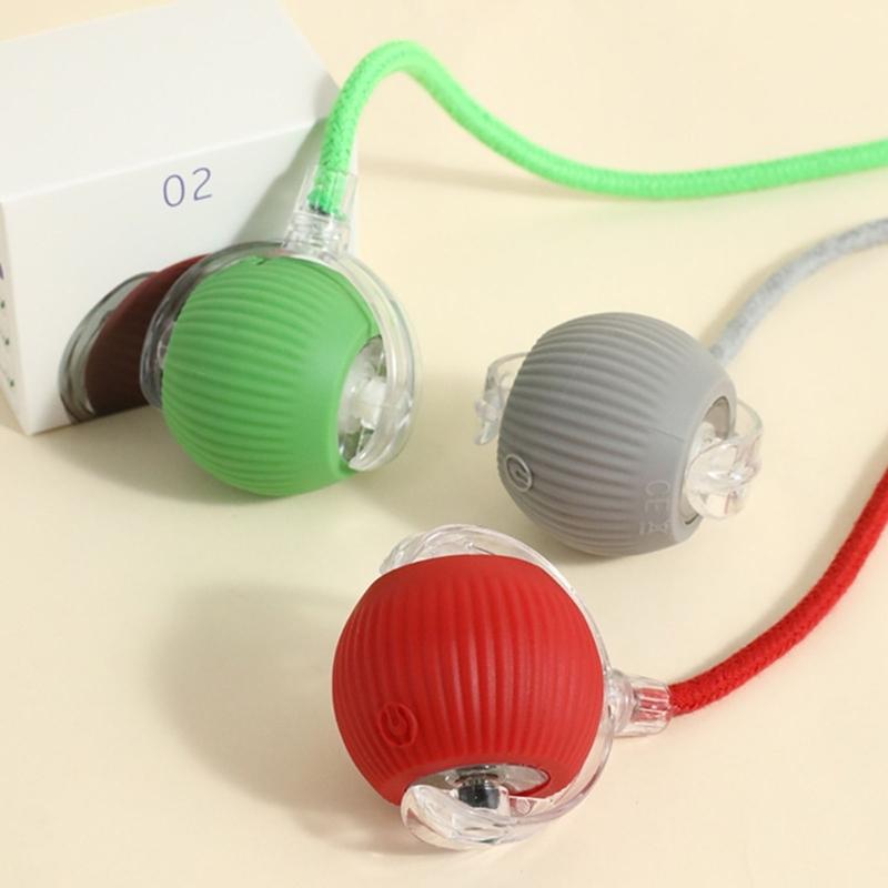 Intelligence Motion Cats Toy Automatic Sensing Toy Rotating Interactively Toy for Busy Pet Owners and Beginner