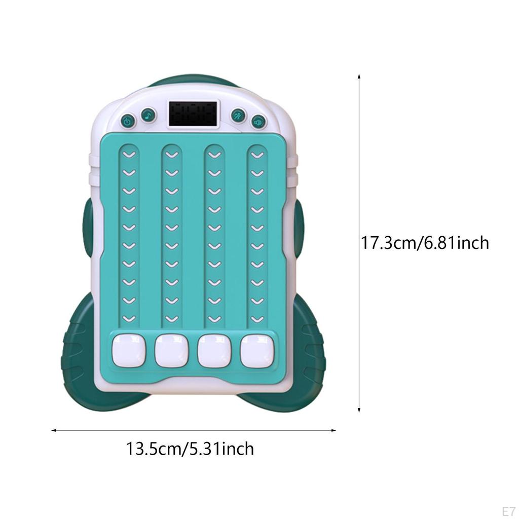 Handheld Puzzle Game Machine, Music Games Rhythm Console Little Machine for Toddlers