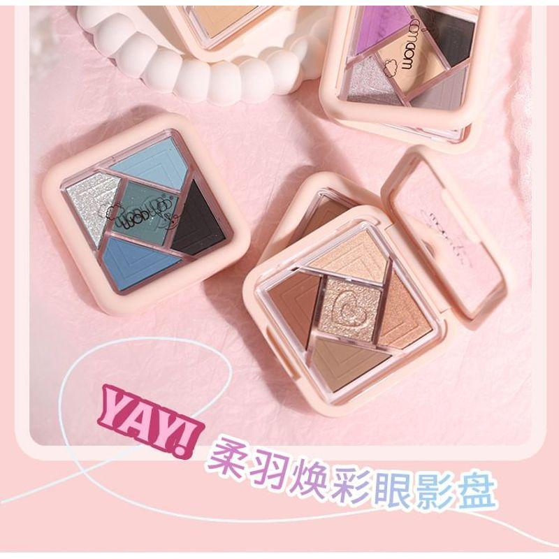 WODWOD - Radiant Five-Color Eyeshadow Palette - 6 Types