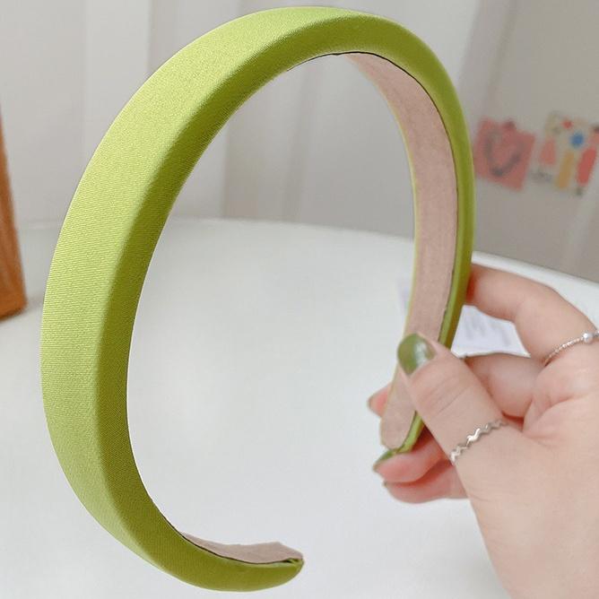 Thicken Solid Wide Hair Band Hoop for Women Vintage Soft Elastic Headband Girls Bezel Hairband Headwear Fashion Hair Accessories