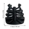 Plastic Rib Cage Pen Holder Gothic Style Makeup Brush Storage Cup Unique Bone Pen Holder  Office