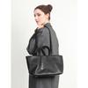 New Genuine Leather Ladies' Bags Underarm Shoulder Cowhide Tote Bag Niche Crossbody Retro Soft Leather Large Capacity Bag