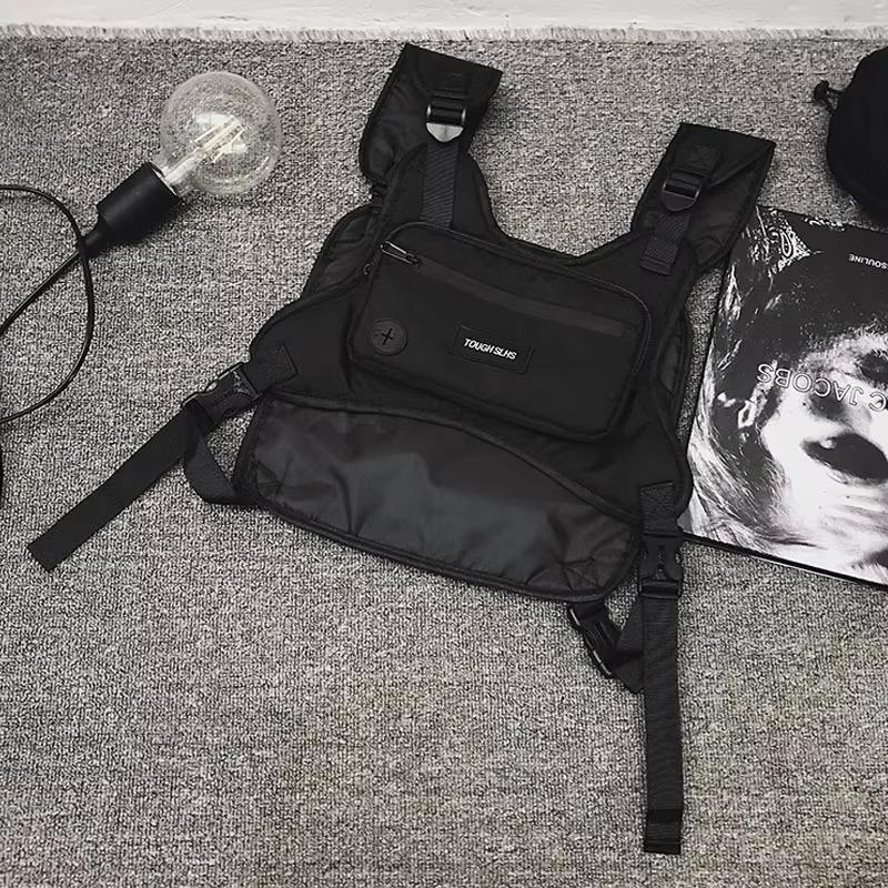 Tactical Utility-Durable Waterproof Tactical Chest Bag - Multipurpose EDC Chest Bag for Sports & Travel -- LZT