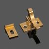 Bathroom Brass Heavy Duty Door Elbow Latch Cabinet Door Window Catch Elbow Latches Door Hasp
