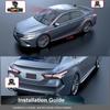 Cámara de salpicadero para coches 4 canales Caja negra WiFi Cámara de conducción FHD 1080P Visión nocturna Grabación en bucle Accesorios para coche