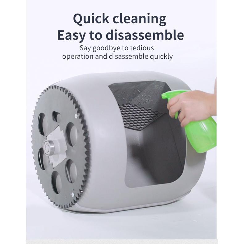 Ultra-Quiet Intelligent Automatic Closed Toilet Induction Cleaning Deodorant Cat Toilet Automatic Cat Litter Box Large New