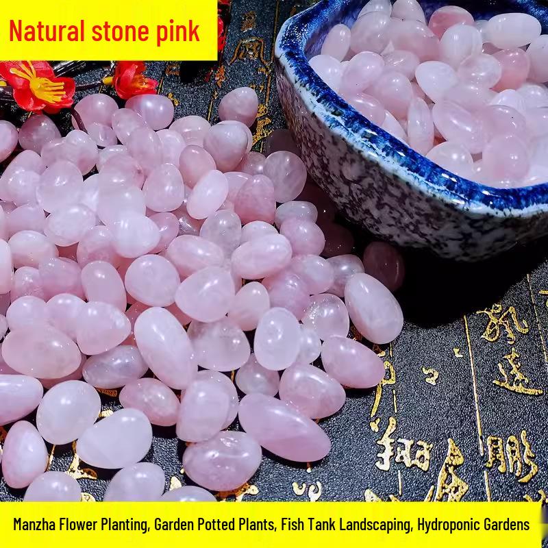 Yuhuashi Natural Colorful Agate Pebbles for Aquariums, Landscaping, and Flower Pots