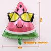 Glasses Sun Shaped Balloons Party Decorations Pography Props Watermelon Pineapple Summer Themed Aluminum Film Balloons