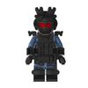 Crossfire Delta Operator Deep Blue Figure Building Blocks Toy Model