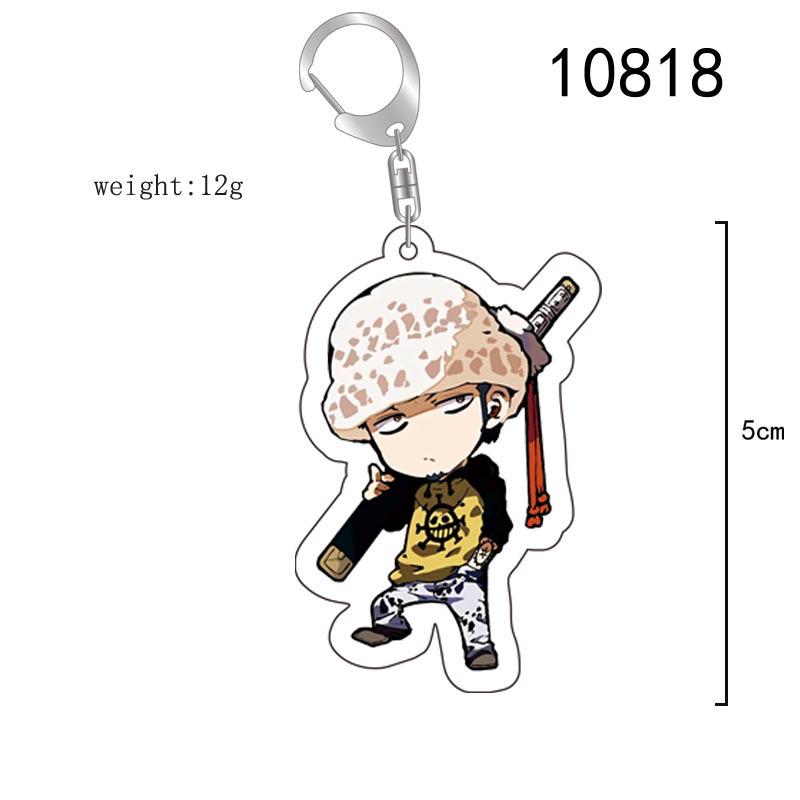 Acrylic Keychain - Luffy, Zoro, Nami Anime Pendant