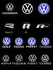 2PCS car LED logo door projection welcome light for VW R Golf 5 6 7 GTI GTD GTE 7N Touareg CC Passat B6 B7 B8 B9 C6 C7 C8 Tiguan