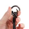 Car Keychain Waist Belt Buckle Sheepskin Keyring Pendant for Skoda S Logo Octavia Fabia 2 Superb 2 Kamiq Kodiaq VRS VII xknp33