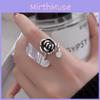 Einzigartiger Vintage Kamelienring für Damen Stilvolles Verstellbares Offener Finger Modeaccessoire