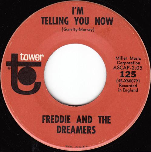 

7inch Record FREDDIE & THE DREAMERS - I m Telling You Now 125 Tower 1965 US Rock Used