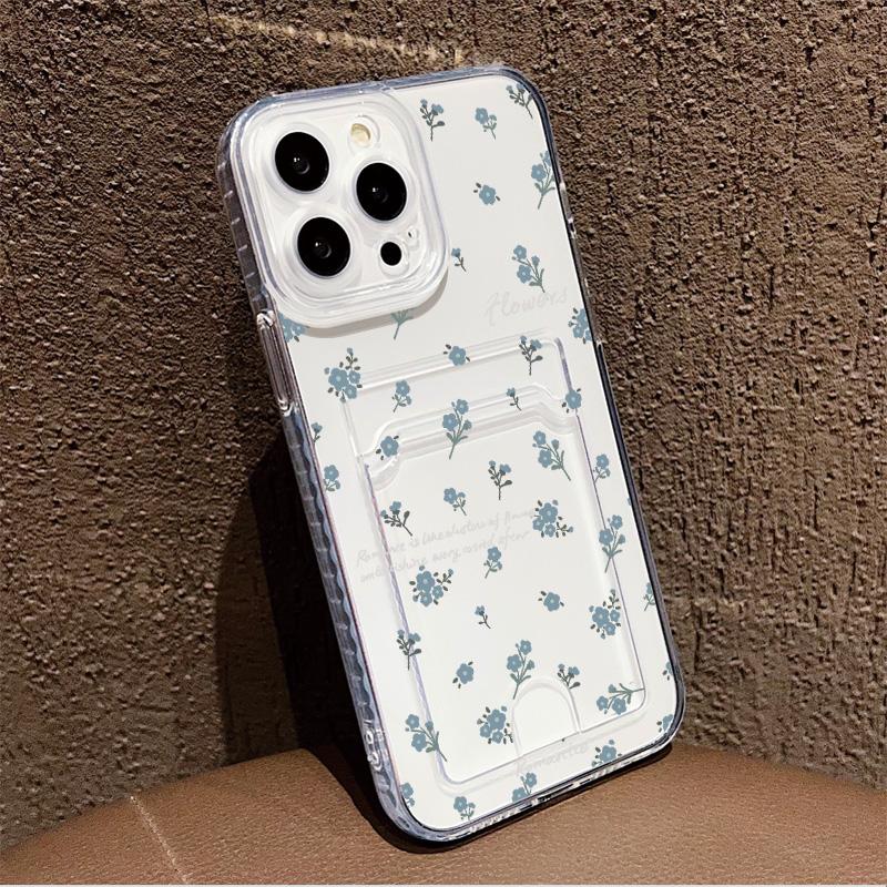 Kortholder Silikon Lommebok Lomme Etui For Samsung S23 S24 S25 Ultra Xiaomi Redmi Note 14 13 12 11 Pro Oppo A38 A58 A78 Deksel Gjennomsiktig Telefon Støtfanger