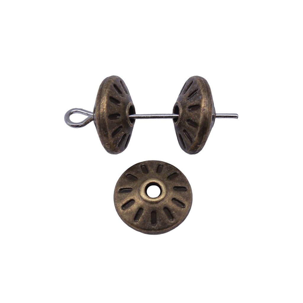 Accessories Parts Small Hole Spacer Bead Vintage Jewelry Supplies QA045