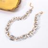 Personalized Bohemian Square Necklace Color Matching Acrylic Chain Collarbone Chain Exaggerated Neck Chain Female