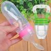 Baby Feeding Combo – Fruit Feeder & Silicone Spoon Feeder Bottle (Pack of 2)