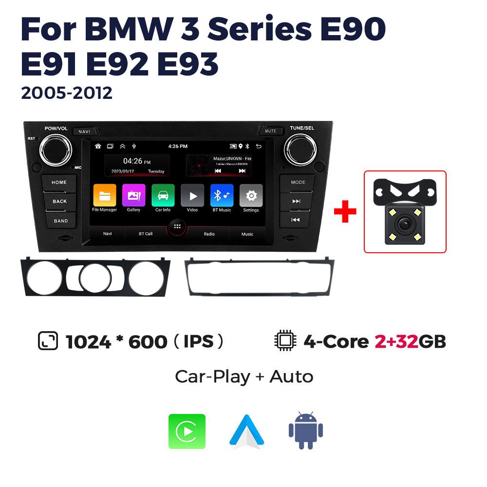 

Navifly Carplay Android автомобильное радио для BMW 3 серии E90 E91 E92 2006-2011 мультимедийный видеоплеер GPS навигация 2Din головное устройство