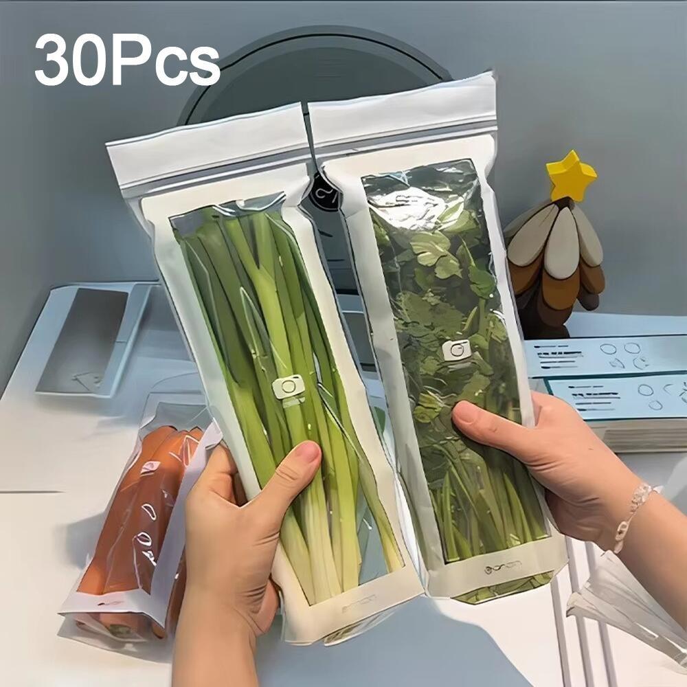 Fruits Vegetables Fresh-keep Bags Reusable Refrigerator Storage Bags Thickened Leakproof Containers Kitchen Sealed Packaging Bag