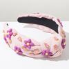 Fashionable and Sweet Style Rhinestone Flower Headband for Women, Unique Hair Accessory and Hair Clip