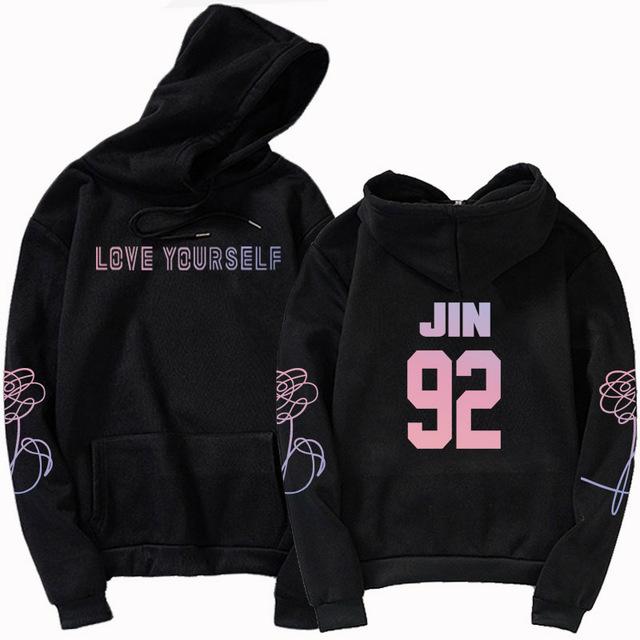 Bangtan Boy RM, Jimin, Jin, V, Jung Kook, SUGA, J-hope Hoodie