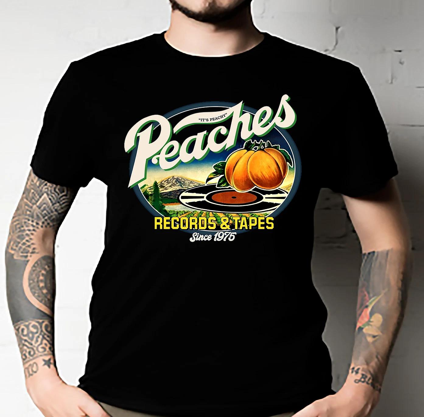 Men s and Women s T-shirts Peaches Records & Tapes 1975 Classic M
