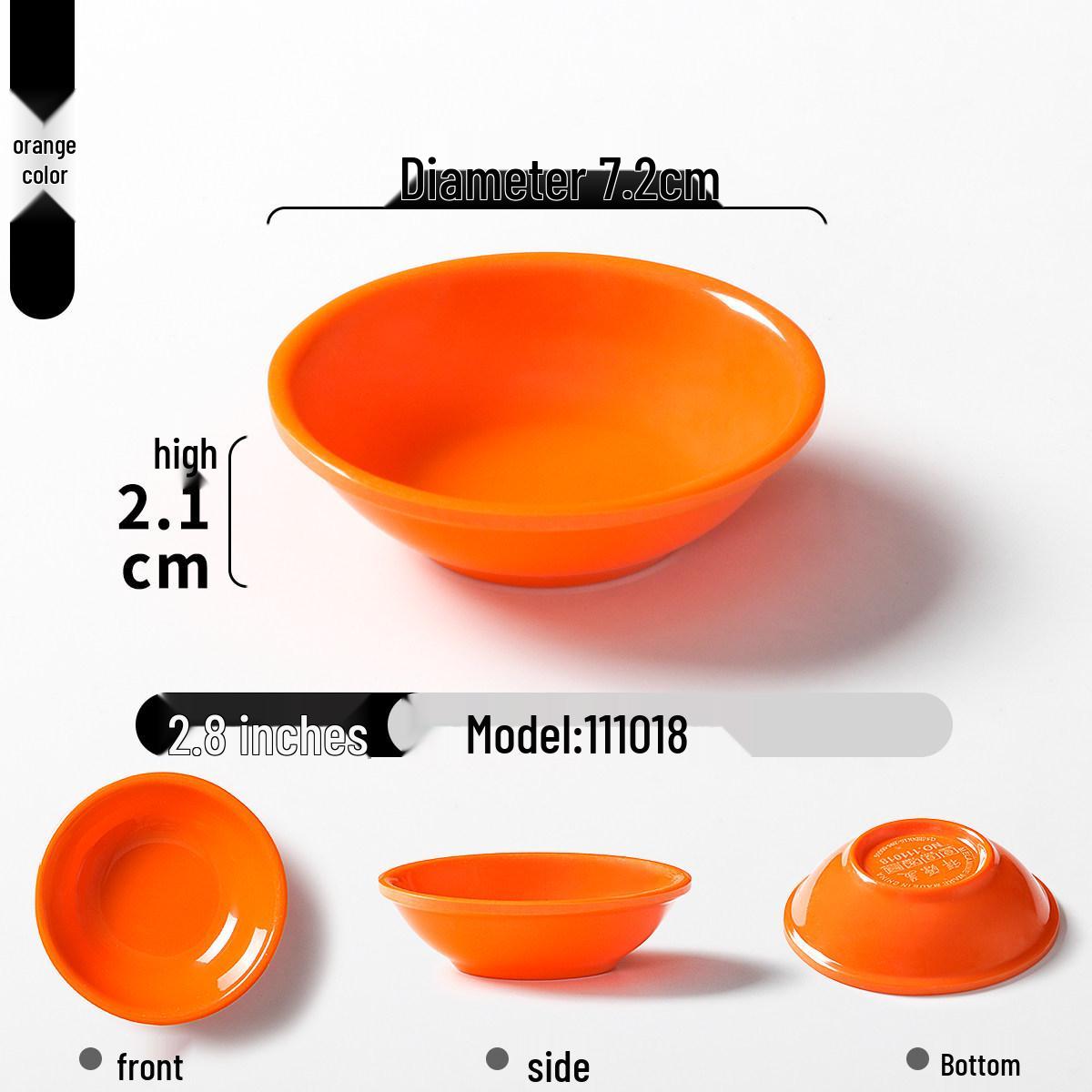 Melamine Creative Hot Pot and Sauce Dish for Dining and Restaurants