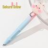Cute Cartoon 0.38mm Ballpoint Pen with Replaceable Ink for Primary Students