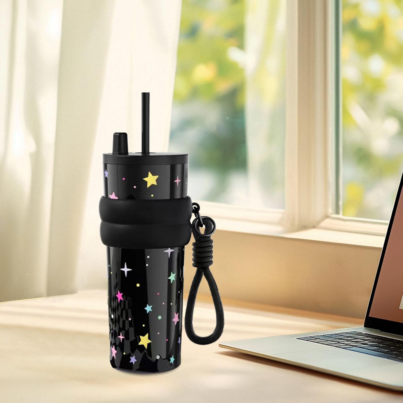 

Insulated Water Bottle Leakproof Lightweight Stainless Steel Tumbler with Carry