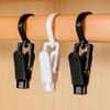 Hats Hanging Organizer Rack With 6 Clips Peaked Cap Wardrobe Closet Rack Hanger Storage Multifu L3S7