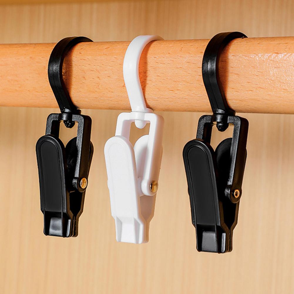Hats Hanging Organizer Rack With 6 Clips Peaked Cap Wardrobe Closet Rack Hanger Storage Multifu L3S7