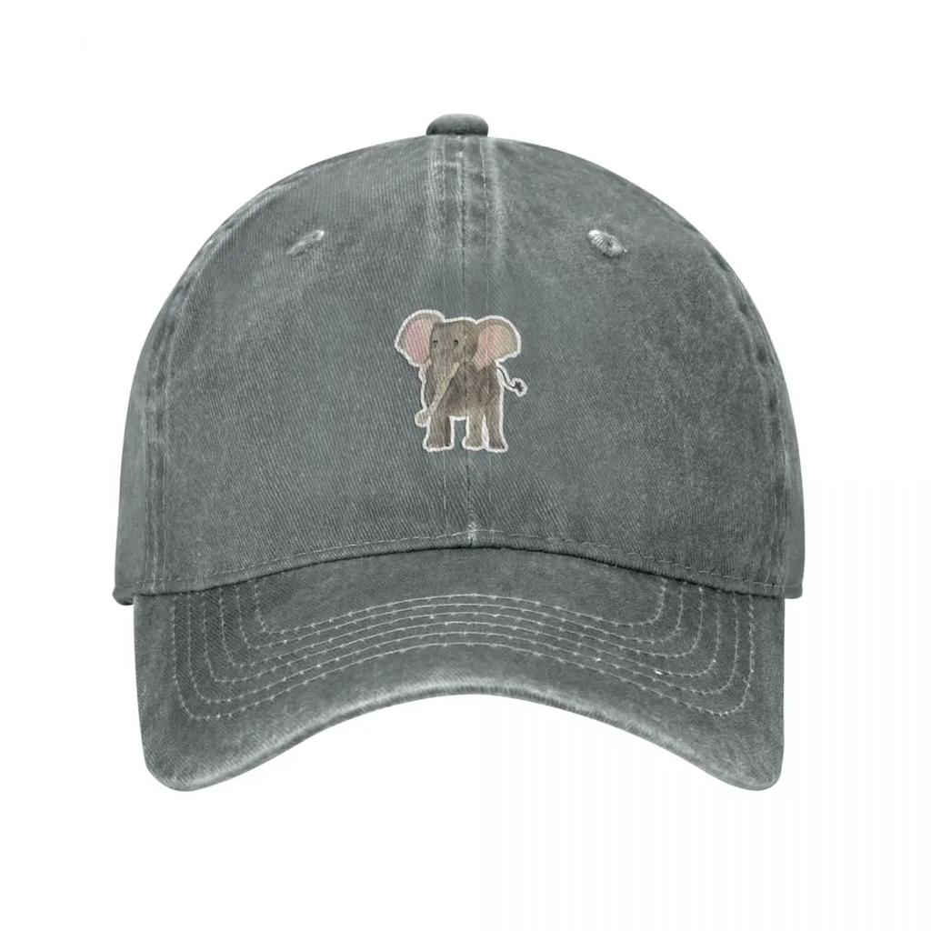 Watercolor Elephant Baseball Cap Designer Hat Luxury Hat Golf Hat summer Elegant Womens Hats Unisexs