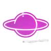 USB Neon Light Planet‑Shape LED Wall Neon Sign Decoration for Birthday Party Wedding