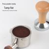Wooden Handle Coffee Tamper & 51/58mm Metal Coffee Powder Distributor