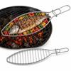 Drahtgitter Eisen Fischgrillrost Fischförmiger Grillrost Vielseitige BBQ-Grillklammer Kochen über offener Flamme