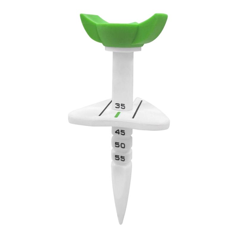 Golf Tees Height Adjustable Golf Ball Tees With Alignment Line For Precises Shots For Driving Ranges And Backyard Practice