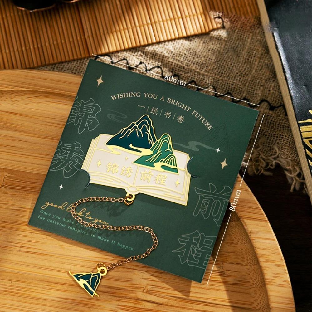 

Not Easily Faded Tassel Pendant Book Clip Metal Metal Pagination Mark Student Gift Stationery