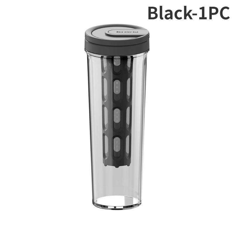 Bouilloire de réfrigérateur grande capacité, tasse d'extraction de café, thés aux fruits, tasse d'eau froide, infusion à froid en extérieur avec filtre, livraison directe