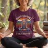 Hippie Grandma T-Shirt, Retro Flower Power Boho Nana Tee