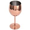 350ml Red Wine Glass Stainless Steel Goblet Titanize Cocktail Champagne Glass for Kitchen Party Bar