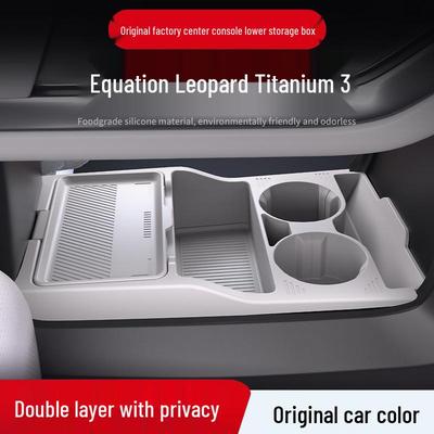 Scatola portaoggetti in silicone per console BYD Leopard Titanium 3 MAX per occhiali