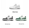 Men's Summer Breathable White Trendy Korean-Style Thick-Soled Casual Sports Shoes